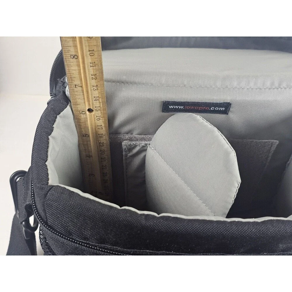 Lowepro EX160 Arctic Blue Black Digital Camera Pouch Shoulder Bag Padded Strap